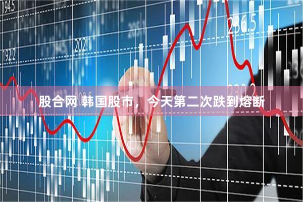 股合网 韩国股市，今天第二次跌到熔断